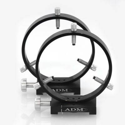 ADM Accessories | D Series | Dovetail Ring | DR150 | DR150- D Series Ring Set. 150mm Adjustable Rings | Image 1