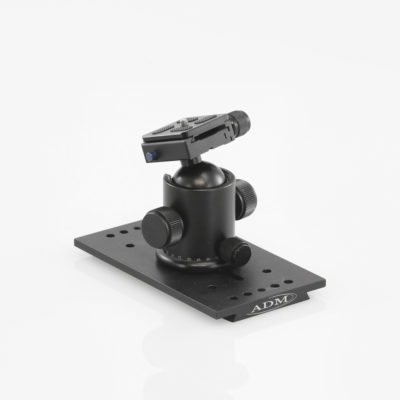 ADM Accessories | D Series | Dovetail Camera Mount | DUP-BCM | DUP-BCM- Universal Dovetail Bar with Ball Head Camera Mount | Image 1