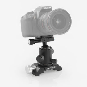 ADM Accessories | DV Series | Dovetail Camera Mount | DVBCM | DVBCM- D or V Series Bogen Camera Mount - Installed | Image 2
