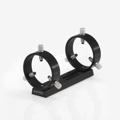 ADM Accessories | V Series | Dovetail Ring | VDUPR75 | VDUPR75- V Series Universal Dovetail Ring Set. 75mm Adjustable Rings | Image 1