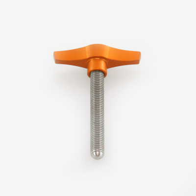 ADM Accessories | Miscellaneous | Thumb Screws - Hand Knobs | CGEM-T | Celestron CGEM “T” Knob - Orange | Image 1