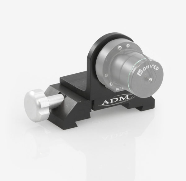 ADM Accessories | DV Series | Miscellaneous | DV-POLE | DVPA-POLE- DV Series Dovetail Adapter for PoleMaster Mounting - Installed | Image 2