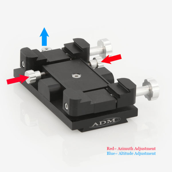 ADM Accessories | Miscellaneous | ALT/AZ Aiming Devices | MAX-M | Mini-MAX ALT/AZ Aiming Device. Male Dovetail Version | Image 3